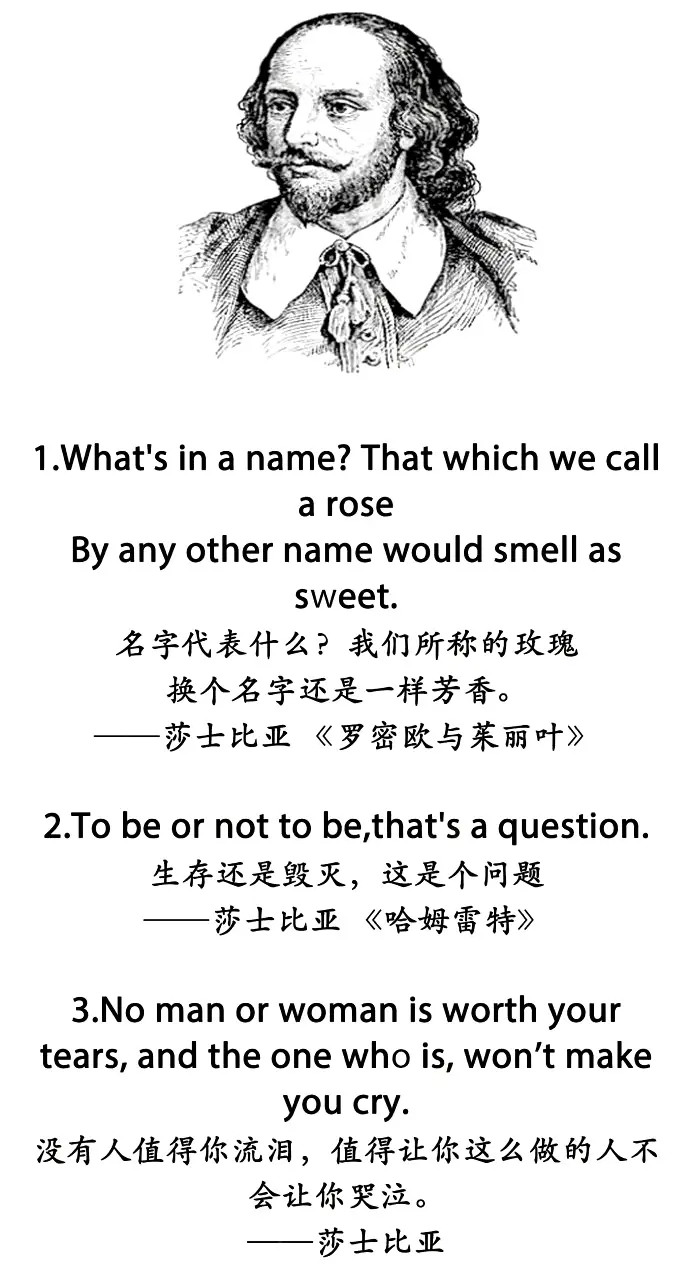 莎士比亞愛情名言英文金句,哪一句最能表達你的心?