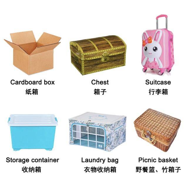 箱子英文係咩?行李箱、紙箱、收納箱英文大集合!