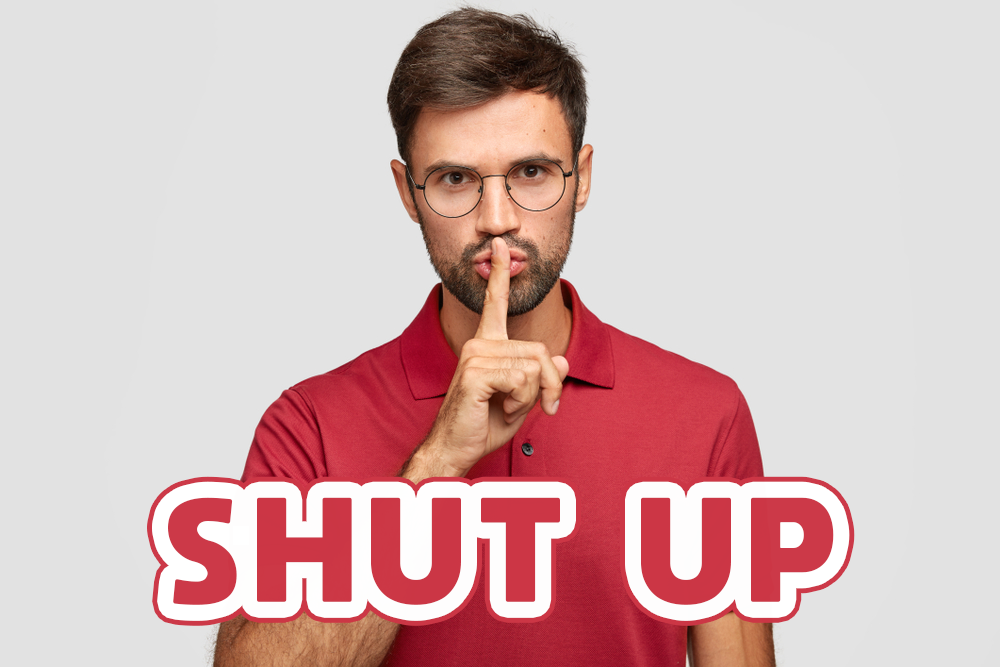 外國人如何使用「Shut up」？各種使用場景一次介紹！