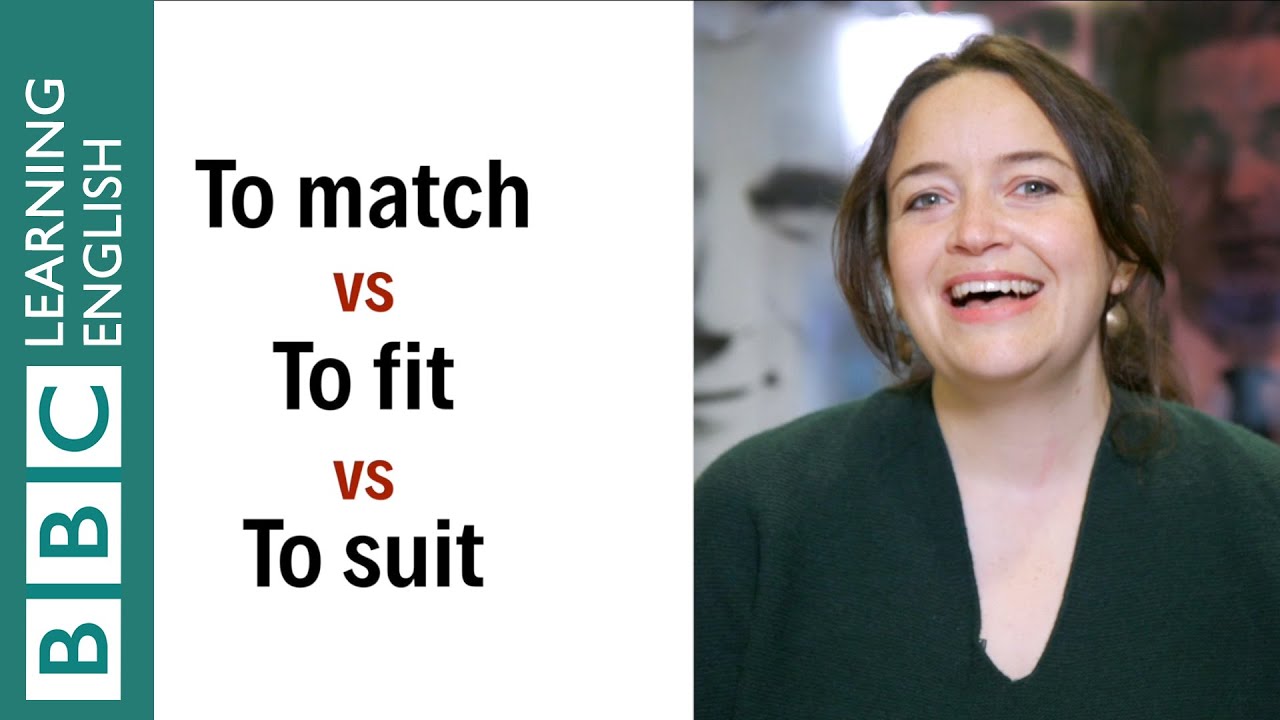 【suit】【fit】【match】三者區別在哪？