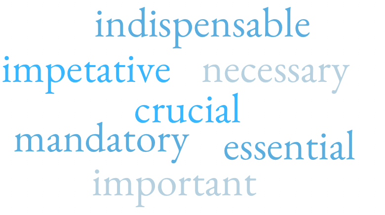 important和necessary有什麼區別？