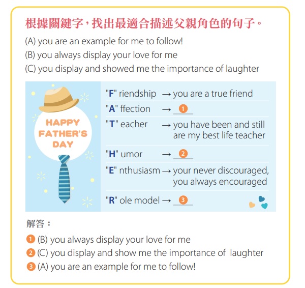 用英語慶祝父親節！介紹當天的推薦訊息、禮物和方案！