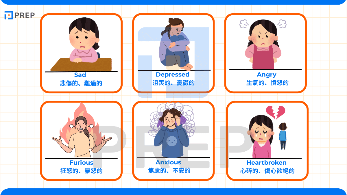 學習用英文表達喜怒哀樂，提升情感表達能力！