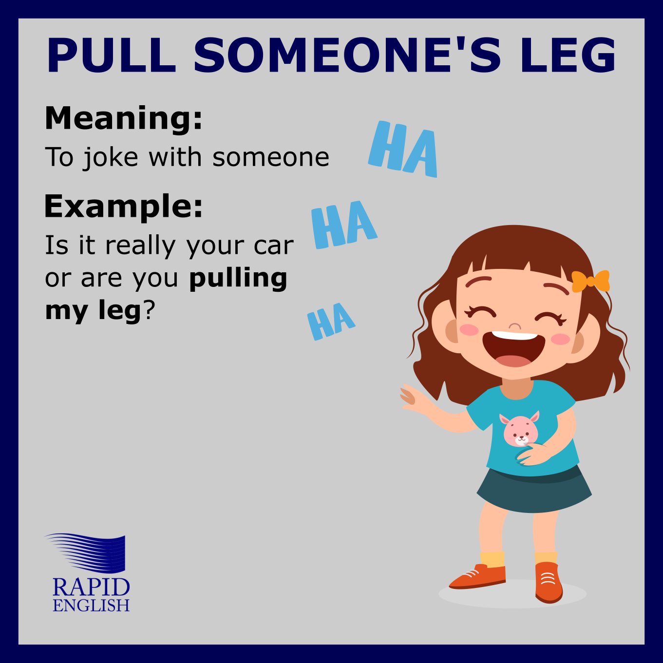你知道「pull someone’s leg」是什麼意思嗎？