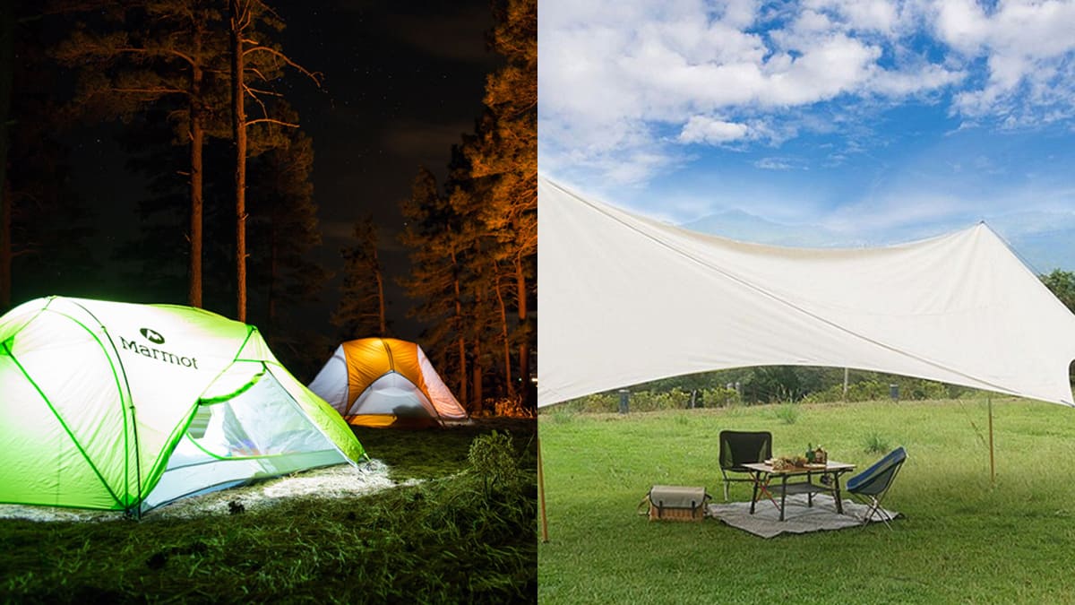 和「露營」有關的器材、句型完整介紹