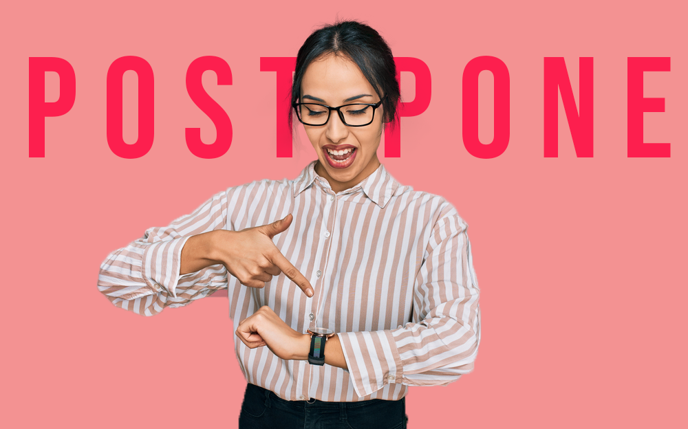 你知道「延期」的英文怎麼說嗎？各種用法一次學起來