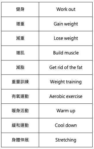 「腹肌」的英語怎麼說？留學、或健身房中可使用的英語實用句一併介紹！