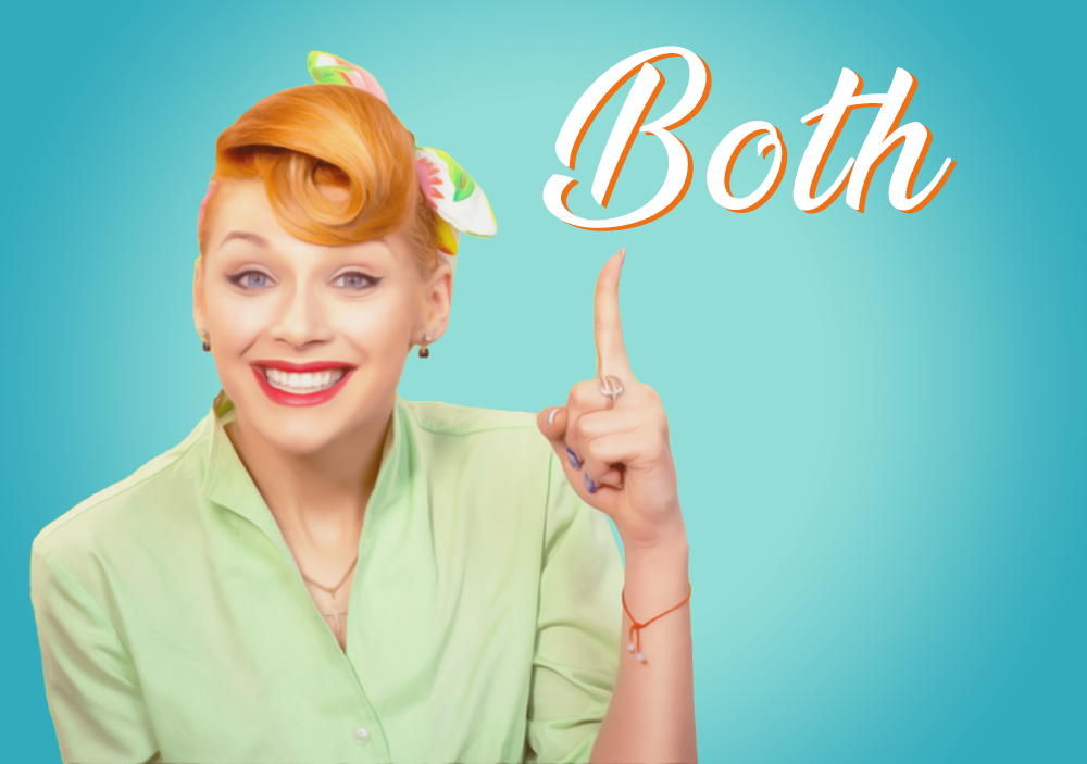 原來「both」還有這種用法!實際練習例句,一起成為Both達人吧!