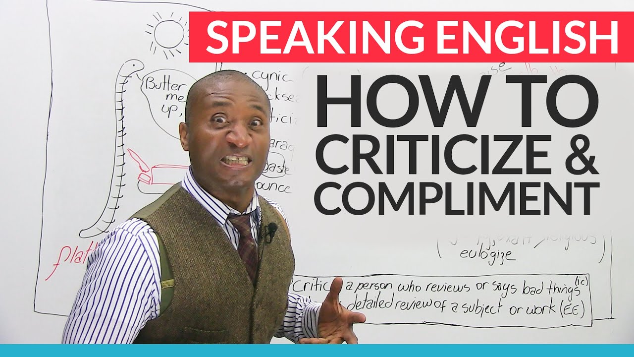 「批評」用英語怎麼說?在商務場合也能用!