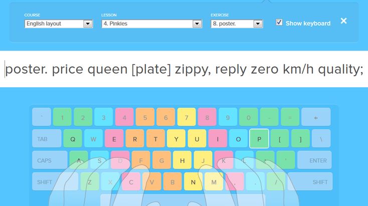 用英文打字！加強的技巧