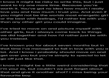 我想寫一封浪漫的情書！ ~想用英語表達我的愛~