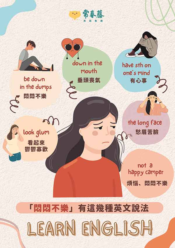 四句在對方「情緒低落」時想對他說的英語表達方式