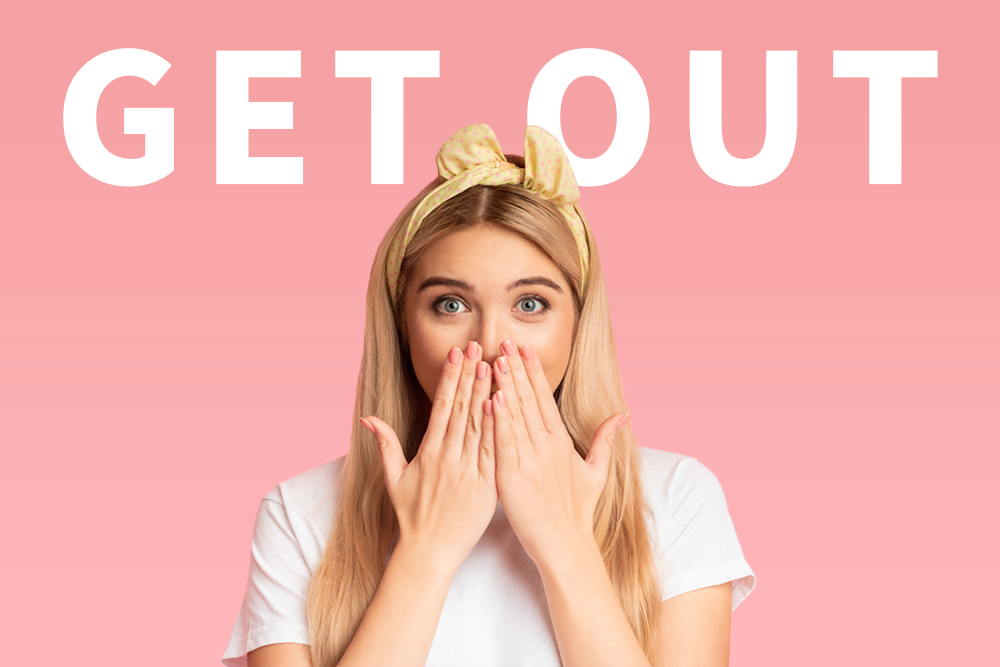 「Get out」的意思不只有「[滾出去」！其他的意思和使用方法是甚麼？