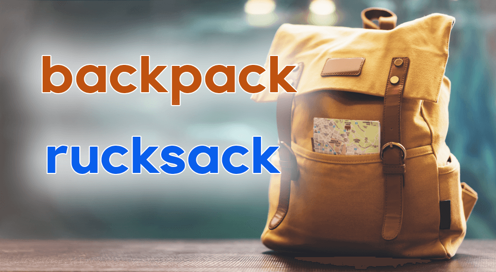 backpack與rucksack哪個在英語中比較自然？介紹發音的差異以及各種包包的英語