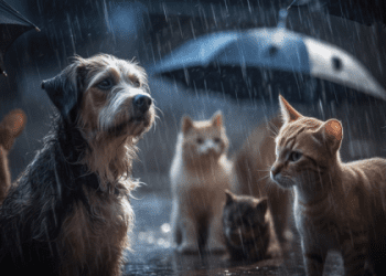 「It’s raining cats and dogs」是什麼意思？難道空中有貓和狗掉下來嗎？