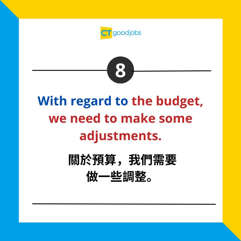 「Regarding」「In Terms Of」的差別是!?