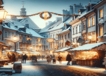 耶誕佳節會出現的美麗「燈光造景」，英文要怎麼說呢？