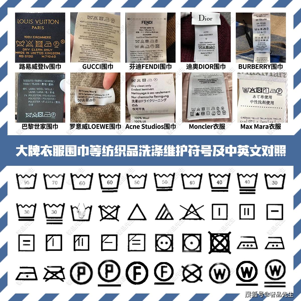 「圍巾」的英文用法和品牌介紹