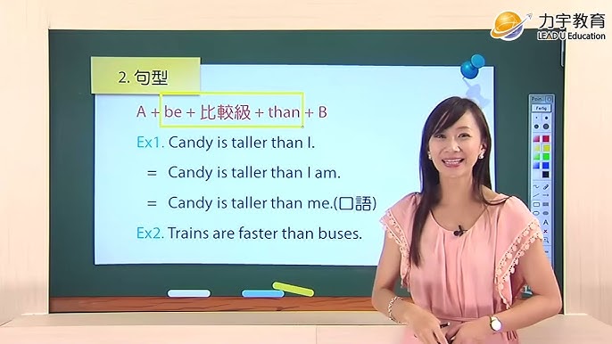 回顧一下在國中學到的英語比較級！