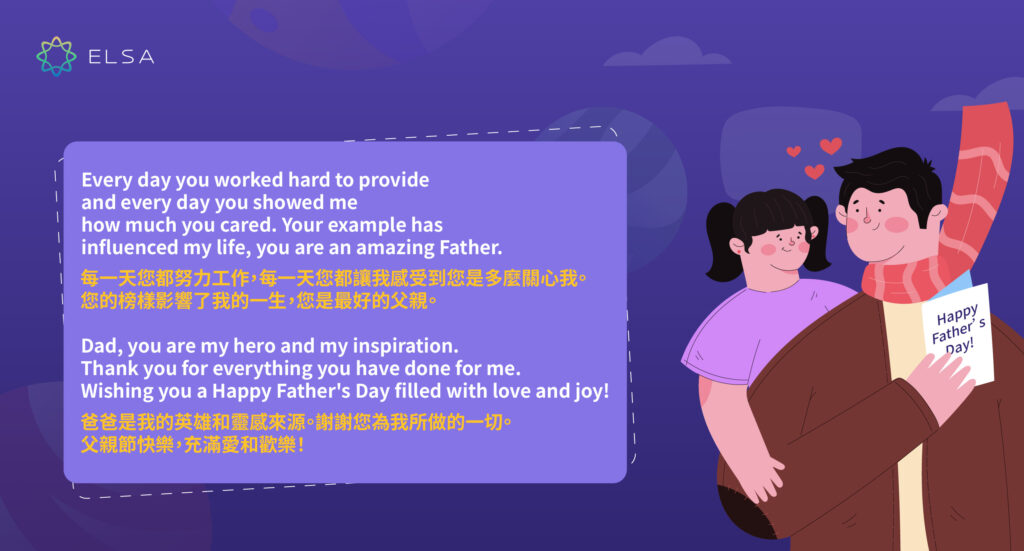 用英語慶祝父親節！介紹當天的推薦訊息、禮物和方案！