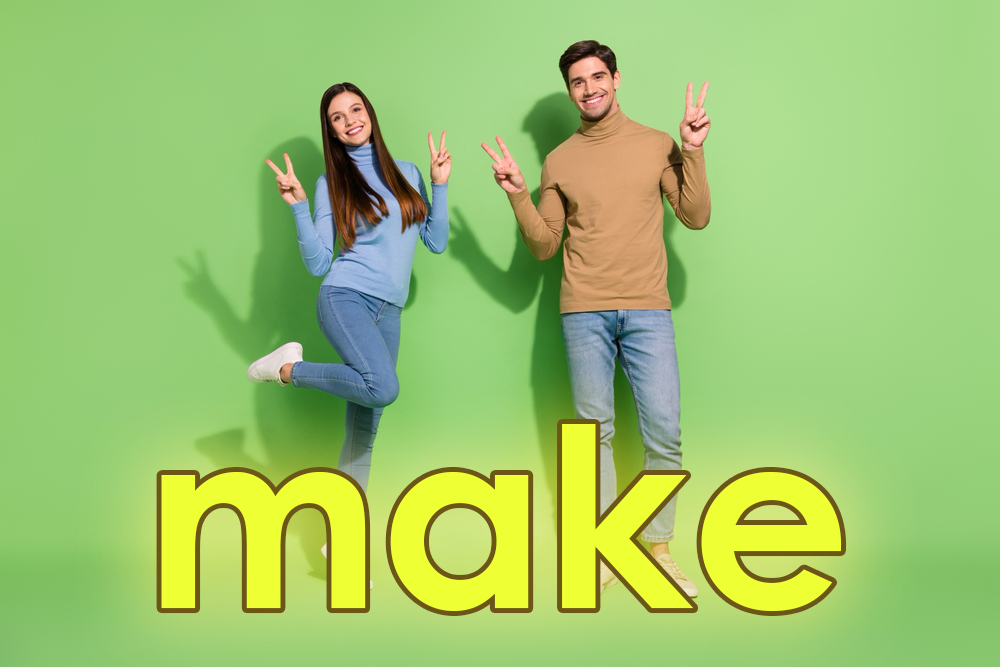 徹底解說“make”的用法!介紹在英語對話中能夠使用的方便短句