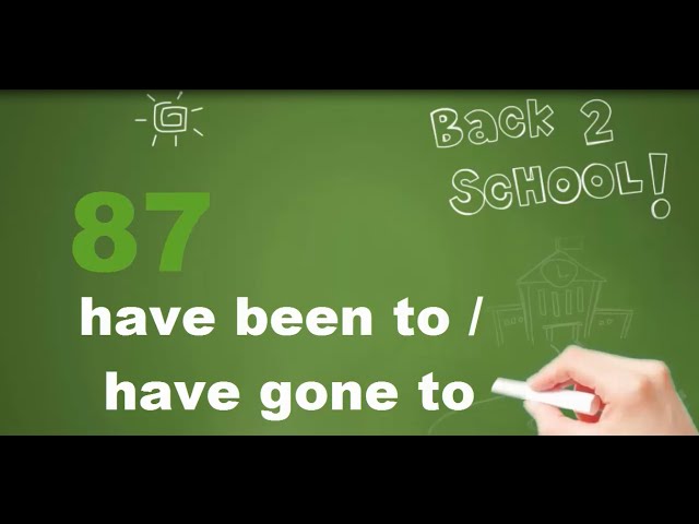 學習如何區分 “been” 和 “gone” 的用法