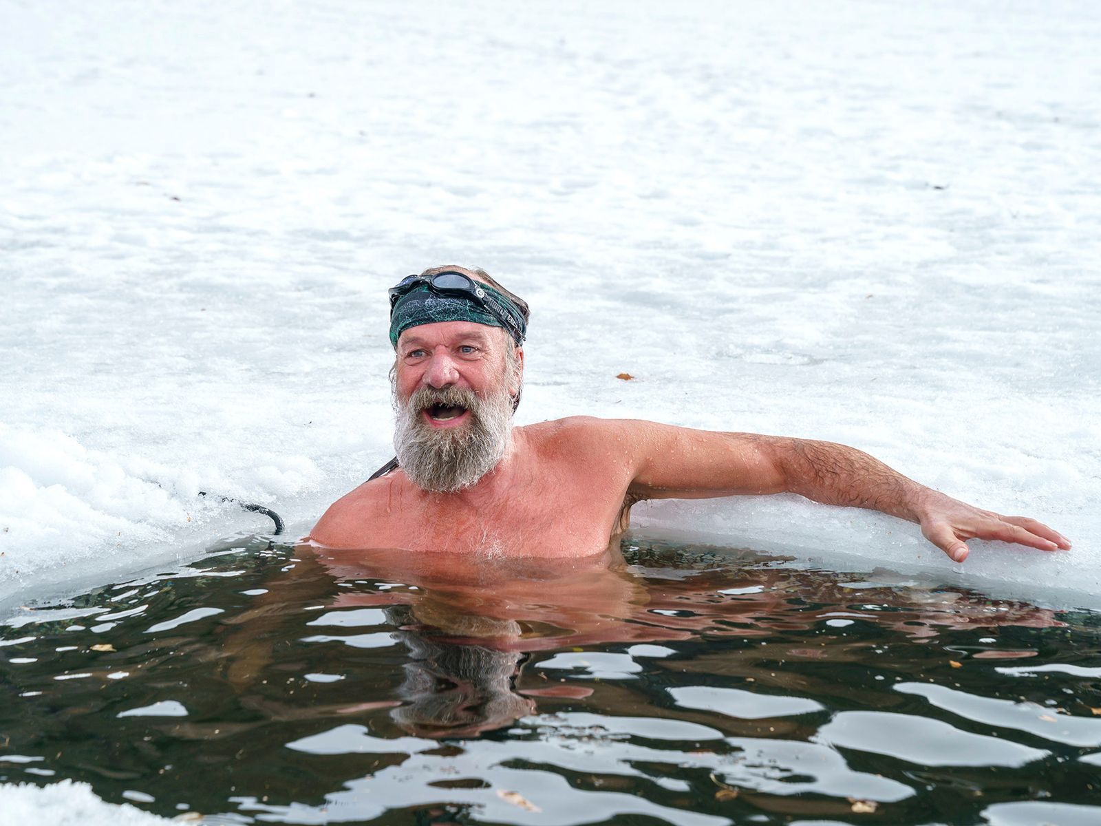 Cold-water swimming 冷水遊泳的好處