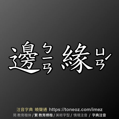 Verge, fringe, brink and border 四個表示“邊緣”的名詞