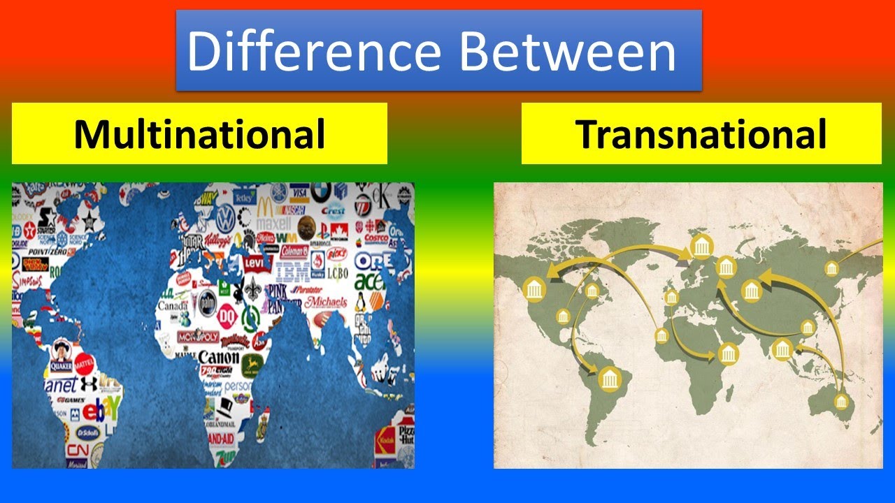 近義詞辨析：international、cross-national、multinational、transnational